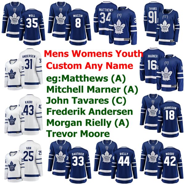 

toronto maple leafs hockey jerseys auston matthews jersey john tavares mitchell marner frederik andersen alexander kerfoot custom stitched, Black;red