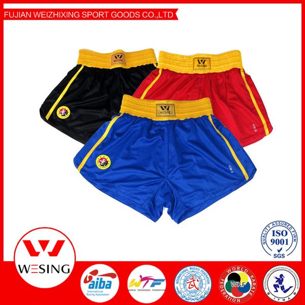 

wesing fight short sanda short muay thai combat pants, Blue