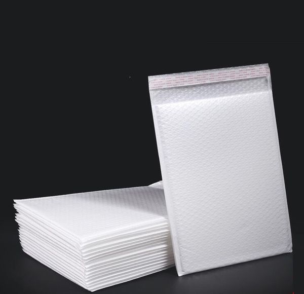 

50pcs/lot waterproof white pearl film bubble envelope thickened mailing bags anti-anti-pressure anti-static shipping bags