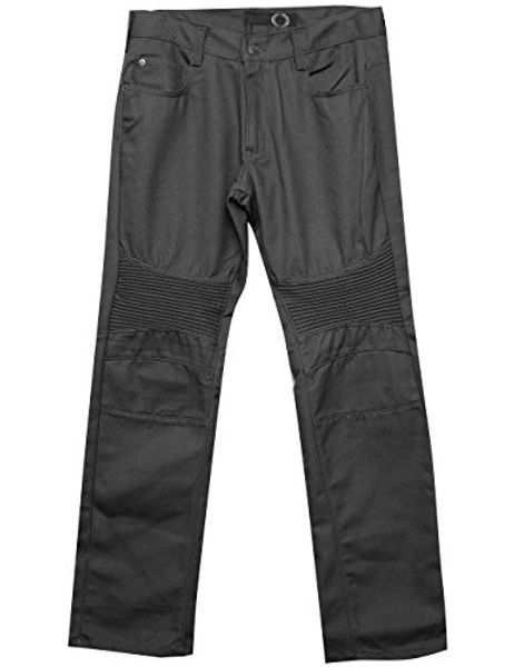 

ma croix mens biker jeans straight fit distressed zipper denim long pants, Blue
