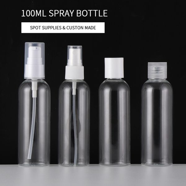 

портативный спрей бутылки 100 мл, 3.4 унций тонкий туман мини-путешествия бутылки, мелких животных пластиковые многоразовые лизола дезинфици