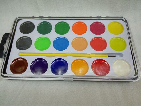 

hipping babyyoung solid watercolor painting pigment 18/21 color painting pigment suitable for beginners to practice