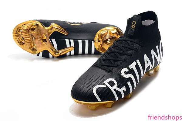 

mercurial superfly vi 360 elite fg kj 6 xii 12 cr7 se ronaldo neymar mens women high soccer shoes football boots cleats size us3-11