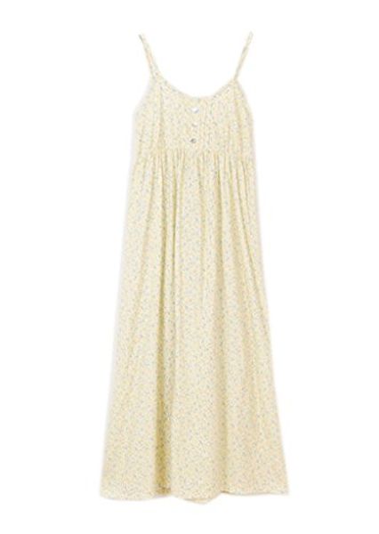 

pretty spaghetti strap floral cotton dress long beach dresses collection xs, Black;gray