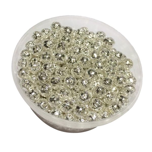 

280pcs 6mm round metal filigree spacer beads