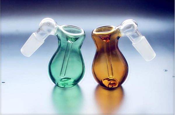 

золы высокого качества ловец Мужской Женский 10мм 14мм 18мм Совместным золоуловителя PErc Кальян стекла Bubbler ashcatcher Чаши перколатор для стекла Бонг