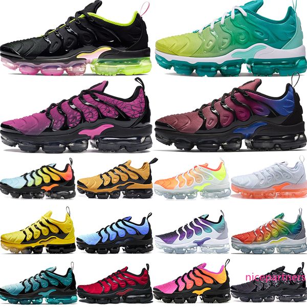 

2020 be true rainbow persian violet silver patterns mens tn plus designer fashion running shoes women light menta luxury sneaker