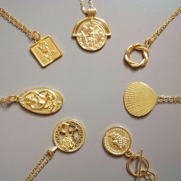 

silvology 925 sterling silver 16 style 925 gold necklace 18k gold series 2019 women's necklace new fine jewelry