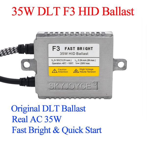 

original ac 35w dlt f3 fast bright quick start hid slim ballast for car xenon light 35w cnlight yeaky heartray dlt hid bulb kit