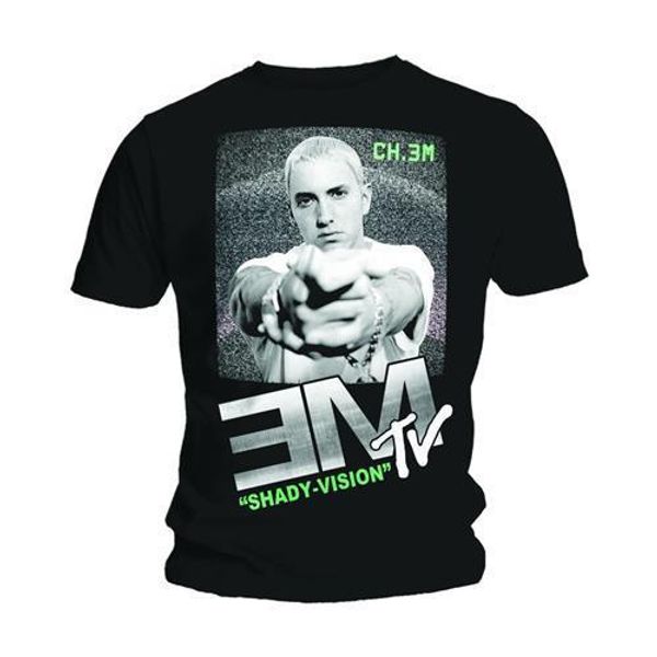 

Eminem 'EM TV' T-Shirt - NEW & OFFICIAL! discout hot new fashion top free shipping 2018 officia 2018 Mens T Shirts
