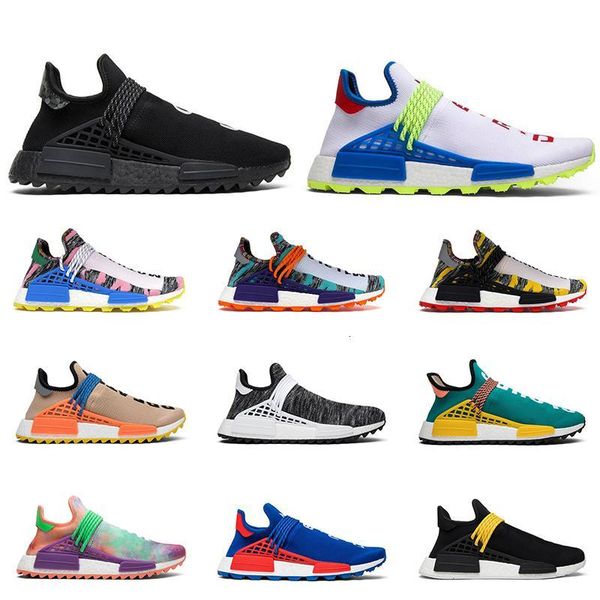 

human race hu pharrell williams men women running shoes nerd black solar pack mother oreo fashion mens trainer sports sneakers