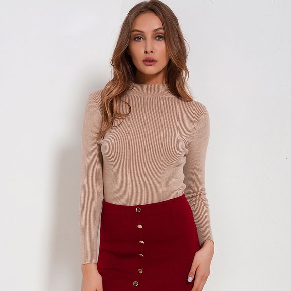 

дизайнер женщина свитера женщины свитера и пуловеры осень водолазка перемычки повседневный вязаная с длинным рукавом basic свитера для женщи, White;black