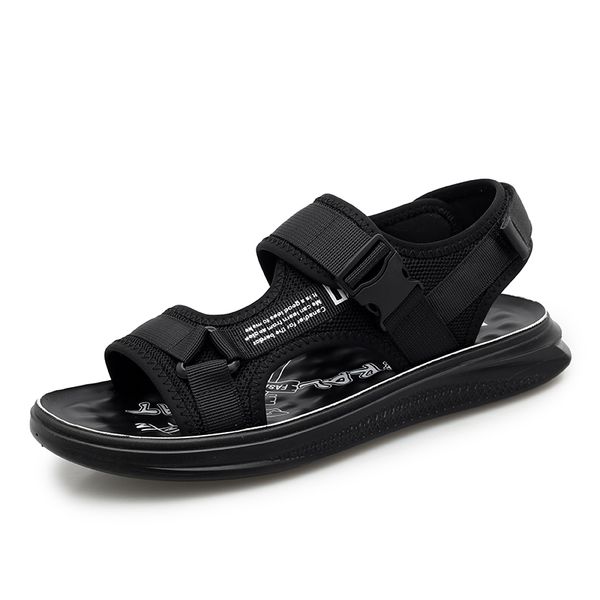 

спорт пляж прайя мужской плоская полых плаж лето hombre sandalias мужских sandale homme 39 masculina comfort обувных сек римлянина на, Black