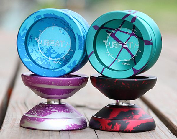 

new arrive beat duall yoyo 1a single metal version of icarus splashing professionnel metal yoyo yo-yo