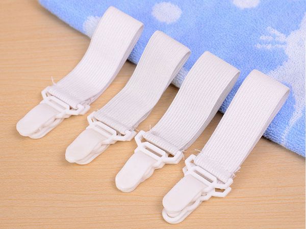 

4pcs bed sheet buckle clip blankets holder elastic fastener gripper