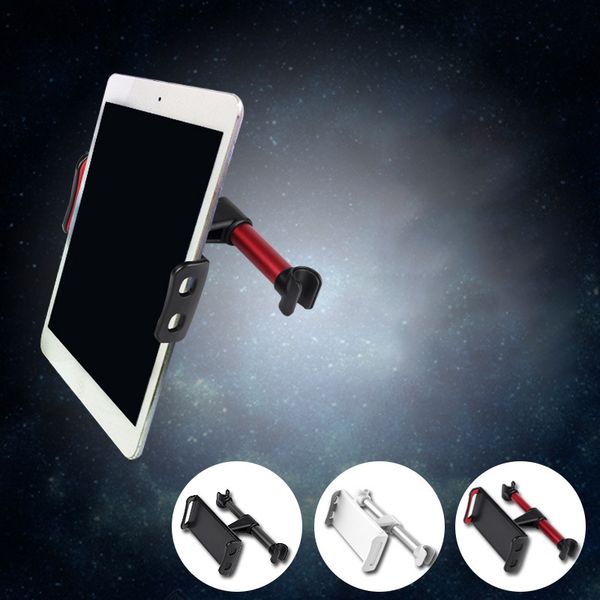 

car headrest mount, 360°rotated car headrest bracket tablet headrest holder compatible with 4"- 11" iphone/samsung/ipad/smartphone