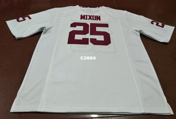 

men #25 joe mixon red white oklahoma sooners alumni college jersey or custom any name or number jersey, Black;red