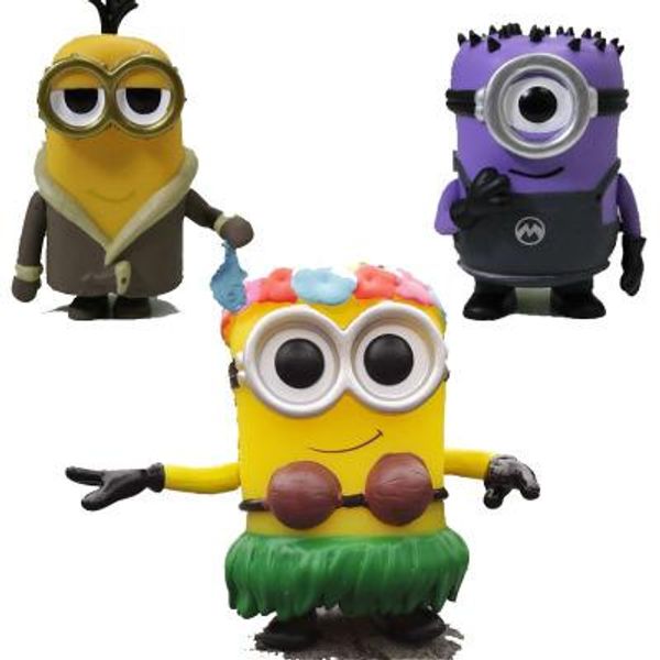 

kawaii toys funko pop гадкий я гадкий я папа трубач игрушечной фигурки multi стили офис кукла украшение автомобиль игрушка