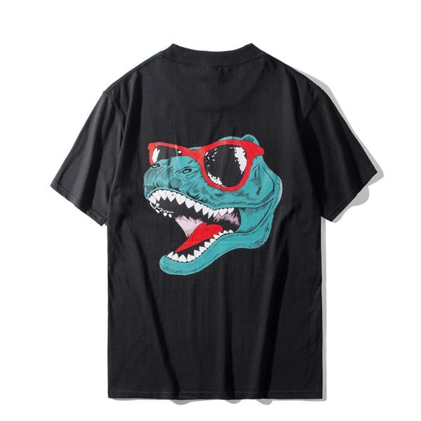 

20ss mens stylist t shirts summer casual short sleeves men women tees crocodile print size s-2xl, White;black