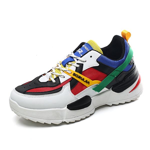 

2019 Новые мужчин Повседневная обувь Мужская мода легкий воздухопроницаемой сетко