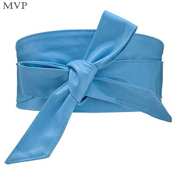 

casual solid belt etc 5 knot 16 outdoor wrap 33inch 5 2 retro waist 4 dress synthetic bow women 11cm party coat leather, Black;brown