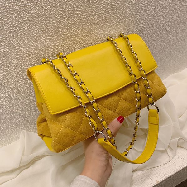 

vintage fashion female tote bag 2019 new quality matte pu leather women's designer handbag trave chain shoulder messenger bags