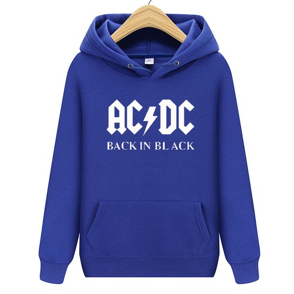 

толстовки мужчины hip hop rock band acdc толстовка мужской повседневный streetwear куртка толстовка толстовки мужчины женщины брендовая одеж, Black