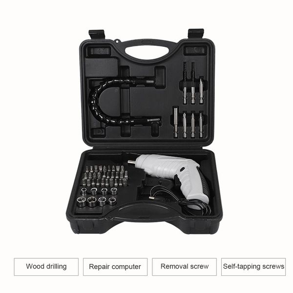 

12v electric screwdriver lithium battery rechargeable drill screwdriver multifunctional cordless electric drill power tools