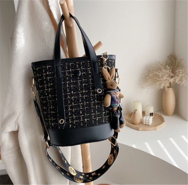 

designer handbag wide shoulder strap messenger bag portable bucket bags ph-cfy2001132