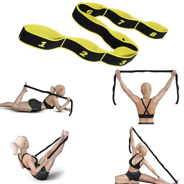 

bands йога stretch ремень упругие йога пояс фитнес упражнения gym пилатес талии нога сопротивления бодибилдинг пояс сопротивление