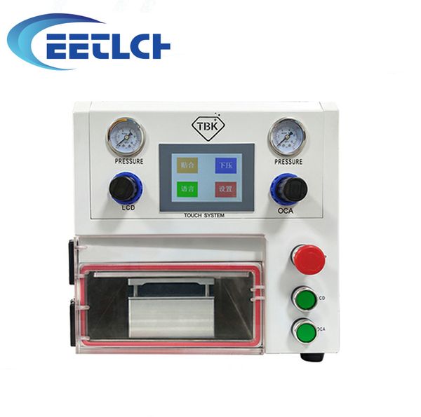 

2019 tbk-108p lcd oca lamination machine vacuum laminating machine for curved screen and straight screen and pad