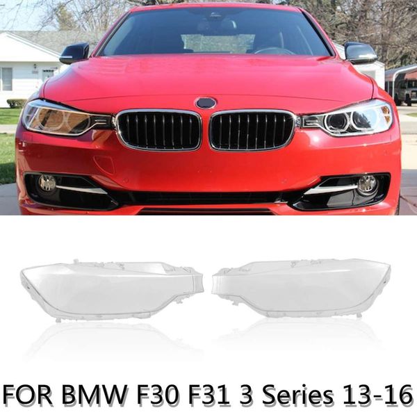 

left /right headlight headlamp clear lenses lens clear cover for coupe convertible for f30 f31 3 series 2013 2014 2015 2016