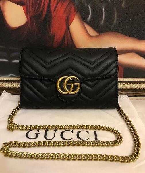

w6 gucci s women shoulder bag luxury designer canvas global limited brand chain bag soft smooth designer handbag aa01