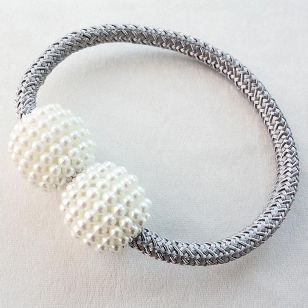

1pcs parel магнитный gordijn клип gordijn houders tieback застежка клипы opknoping bal gesp tie terug gordijn аксессуары homedecor другое гл