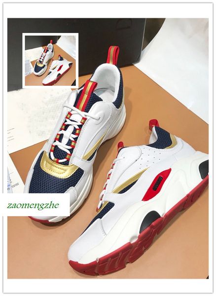 

b22 sneaker nen повседневная обувь женщины плоские кроссовки ретро низкий топ шнуровка b22 sneaker дизайнерская кожа лоскутное стиль в синий, Black