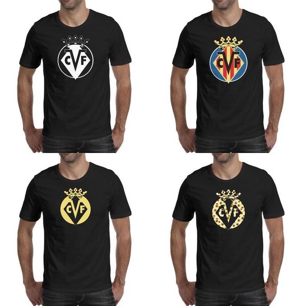 

villarreal cf el submarino amarillo vcf white sunflower black mens tee shirts shirt design cool t make a friends classic yellow white, White;black