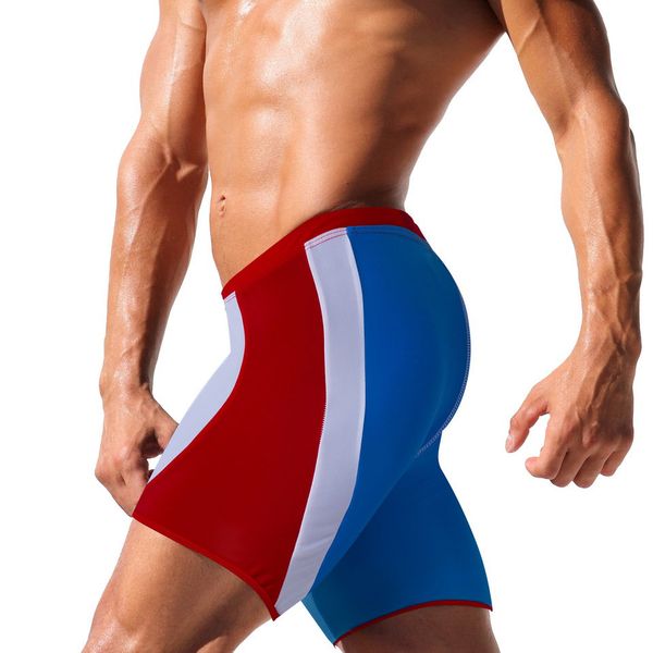 

2019 men swimming trunks surfing short quick dry racing swim trunks low waist swimsuit swimwear summer beach short briefs