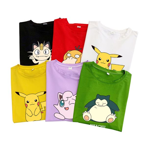 

female casual summer shirt ladies funny cartoon o neck t-shirt tee women's hip hop short sleeve top, White