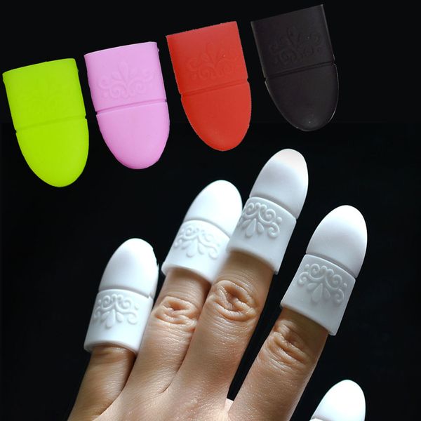 

1pc nail art soak off polish remove finger cap reusable gel varnish acrylic tips easy cleaning removal wrap manicure tools be468