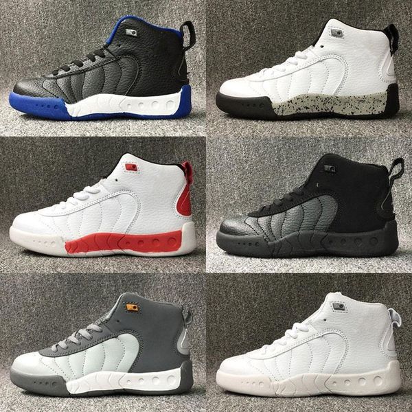 

children's jumpman 12 12s basketball shoes kids athletic sports shoes for boy girls shoes size eur 28-35, Black
