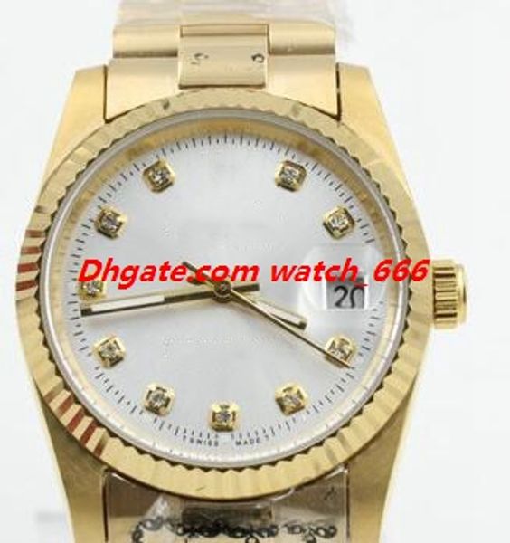 

new version 5 style men wristwatch 116238 36mm steel bracelet men's sport wrist watches asia 2813 automatic luxury wristwatch ing, Slivery;brown