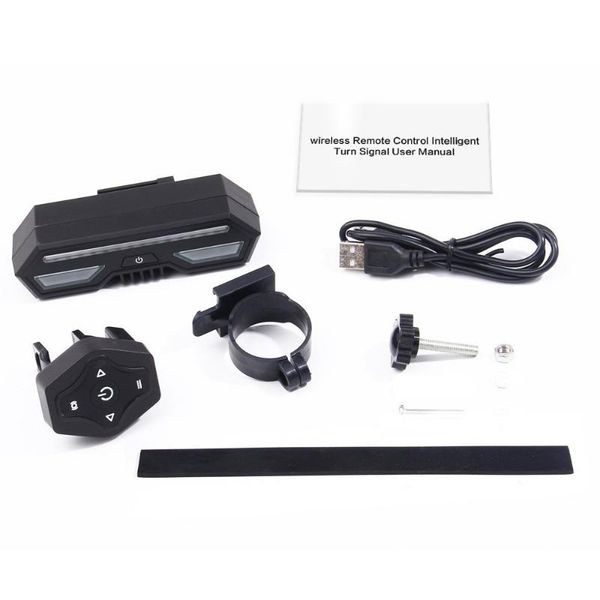 

rear bike tail light set light safety lights charging waterproof 2200mah