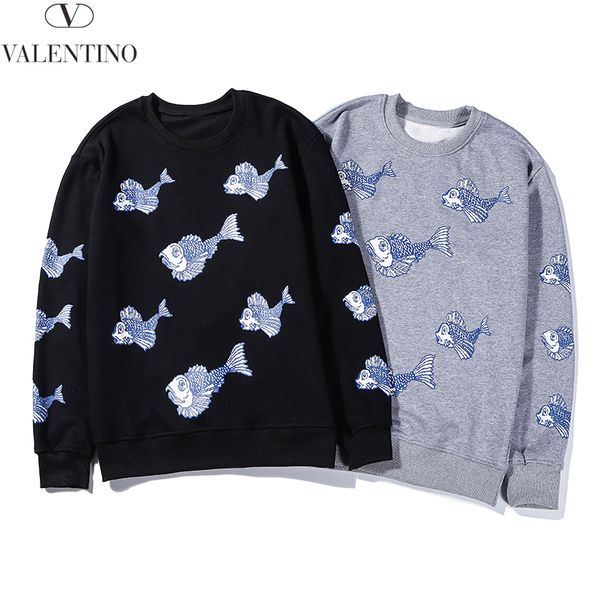 

new 2020 menswear high-end design brand menswear long sleeve design winter menswear a14, White;black