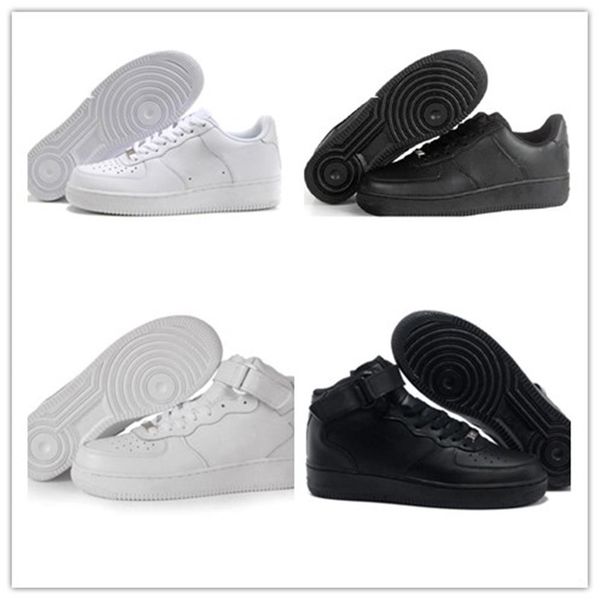 

with box one 1 dunk mid 07 men women flyline running shoes sports skateboarding high low 1 all white all black trainers sneaker