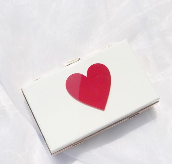 

designer women flap hangbag luxury lady chain shoulder bag fashion bright hearts bags simple bags