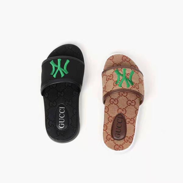 

korean kid sandal summer beach fashion shoe girl black sandals kid boy brand designer house slipper indoor shoes 9c-3y 2020 new arrival, Black;grey