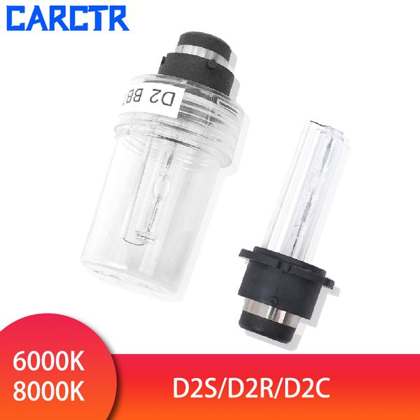 

carctr hid xenon lamp car headlight universal d2s/d2r/d2c 35w 6000k 8000k automobile/motorcycle headlamp fog lamp xenon bulb