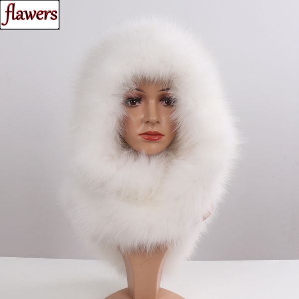 

новая зима женщины 100% натуральный fox fur lady hatsscarves теплое пушистый real fox fur hatscarf luxury вязать из натурального меха capsmu, Blue;gray
