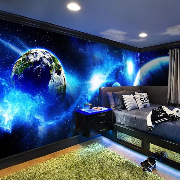 

self-adhesive] 3d planet 271107 wall paper mural wall print decal murals