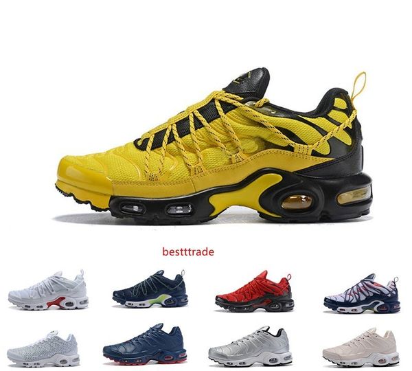 

горячие продажи champagnepapi mercurial plus tn se outdoor shoes мужчины мужские черный красный белый тройной открытый кроссовки кроссовки р